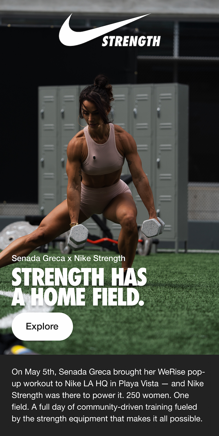 Senada Greca x Nike Strength